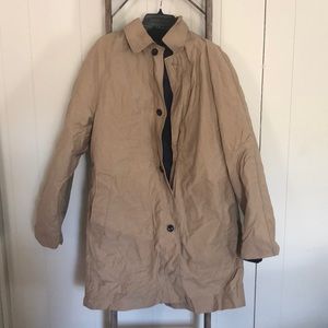 MENS GAP TRENCHCOAT WITH NAVY LINING SIZE L